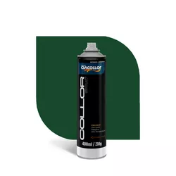 TINTA COLLOR SPRAY VERDE ESCURO 210GR 400ML CIACOL... - Rabelo Materiais Para Construção