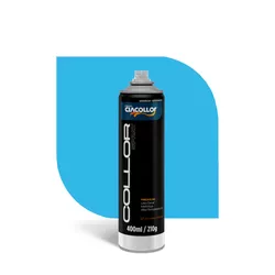 TINTA COLLOR SPRAY AZUL CLARO 210GR 400ML CIACOLLO - Rabelo Materiais Para Construção
