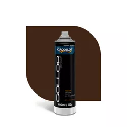 TINTA COLLOR SPRAY MARROM 210GR 400ML CIACOLLOR - Rabelo Materiais Para Construção