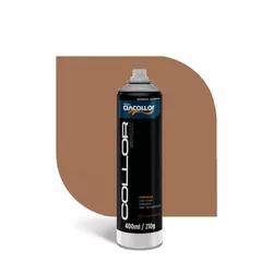 TINTA COLLOR SPRAY METÁLICO OURO 210GR 400ML CIACO... - Rabelo Materiais Para Construção