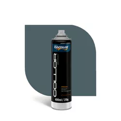 TINTA COLLOR SPRAY METÁLICO GRAFITE 210GR 400ML CI... - Rabelo Materiais Para Construção