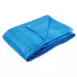 LONA AZUL POLIETILENO 6X6 METROS COM ILHÓS 181,002... - Rabelo Materiais Para Construção
