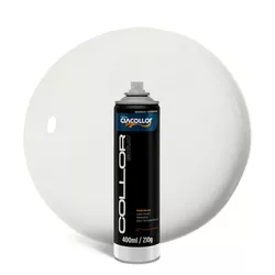 TINTA COLLOR SPRAY BRANCO BRILHANTE 210GR 400ML CI... - Rabelo Materiais Para Construção