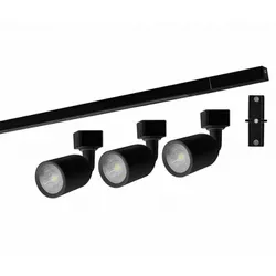 KIT TRILHO DIRECT LED 3000K BIVOLT PRETO 65090231 ... - Rabelo Materiais Para Construção