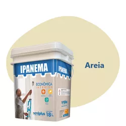 TINTA ECONÔMICA IPANEMA AREIA 18 LITROS ACRILPLUS - Rabelo Materiais Para Construção