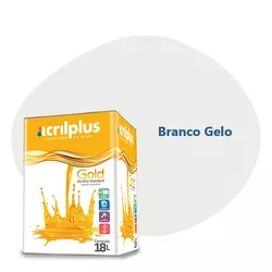 TINTA GOLD STANDARD ACETINADO BRANCO GELO 18 LITRO... - Rabelo Materiais Para Construção