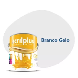 TINTA GOLD STANDARD ACETINADO BRANCO GELO 3,6 LITR... - Rabelo Materiais Para Construção