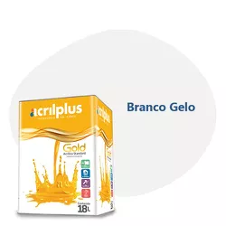 TINTA GOLD STANDARD SEMI BRILHO BRANCO GELO 18 LIT... - Rabelo Materiais Para Construção