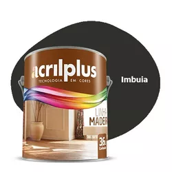VERNIZ IMBUIA 3,6 LITROS ACRILPLUS - Rabelo Materiais Para Construção