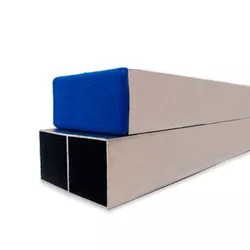 RÉGUA DE ALUMÍNIO BI-TUB 3 METROS TAMPA AZUL 70002... - Rabelo Materiais Para Construção