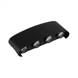 ARANDELA LED YORI 2F 8W 3000K BIVOLT PRETO 2707 MB... - Rabelo Materiais Para Construção
