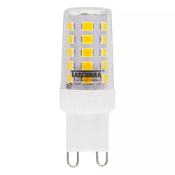 LÂMPADA LED ESPIGA G9 3W 2200K BIVOLT 2426 TASCHIB... - Rabelo Materiais Para Construção