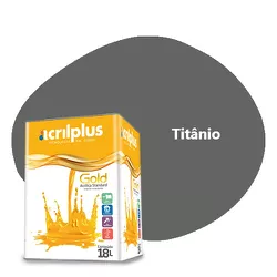 TINTA GOLD STANDARD SEMI BRILHO TITÂNIO 18 LITROS ... - Rabelo Materiais Para Construção