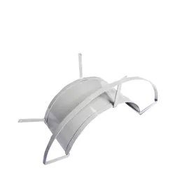 SUPORTE METAL PARA MANGUEIRA FIXO MEIA LUA 19X18X4... - Rabelo Materiais Para Construção