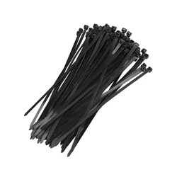 ABRAÇADEIRA NYLON PRETA 3,6X200MM FOXLUX - Rabelo Materiais Para Construção