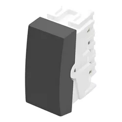 INTERRUPTOR MÓDULO HABITAT BLACK PARALELO 16A 250V... - Rabelo Materiais Para Construção