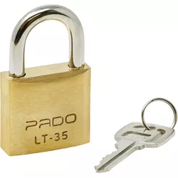 CADEADO LT-35MM 51000017 PADO - Rabelo Materiais Para Construção