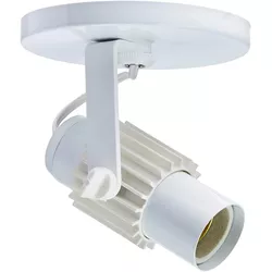 SPOT ALETADO 1 LÂMPADA E-27 BRANCO INDALUZ - Rabelo Materiais Para Construção
