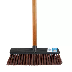 VASSOURÃO GARI 40CM CABO 1,4MTS AQUATOOLS - Rabelo Materiais Para Construção