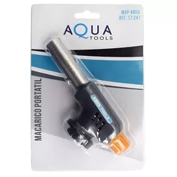 MAÇARICO PORTÁTIL GÁS AUTOMÁTICO 17241 AQUATOOLS... - Rabelo Materiais Para Construção