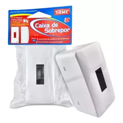 QUADRO DE DISTRIBUIÇÃO SOBREPOR DISJ. 1/2 BRANCO 3... - Rabelo Materiais Para Construção