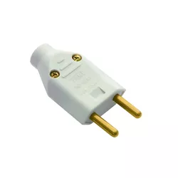 PLUG PADRÃO 2P 20A CINZA FAME - Rabelo Materiais Para Construção