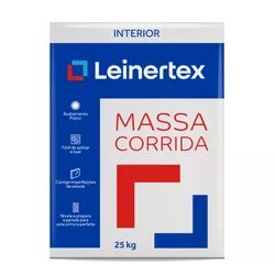 MASSA CORRIDA CAIXA 25KG 2225 LEINERTEX - Rabelo Materiais Para Construção