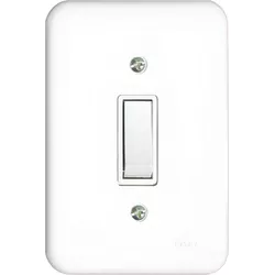 INTERRUPTOR POLLAR 1 TECLA SIMPLES 10A 250V BRANCO... - Rabelo Materiais Para Construção