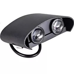 ARANDELA LED YORI 2F 4W 4000K BIVOLT PRETO 520,003... - Rabelo Materiais Para Construção
