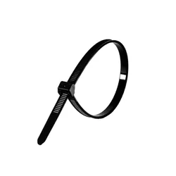 ABRAÇADEIRA NYLON PRETA 7,0X370MM FOXLUX - Rabelo Materiais Para Construção