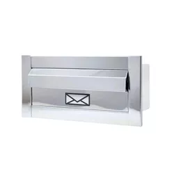 CAIXA DE CORRESPONDÊNCIA INOX PEQUENA 15X30CM 0021... - Rabelo Materiais Para Construção