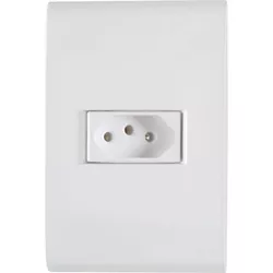 CONJUNTO LIZ TOMADA 2P+T 10A 250V 57170/210 TRAMON... - Rabelo Materiais Para Construção