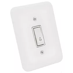 INTERRUPTOR CAMPAINHA POLLAR 10A 250V BRANCO 19010... - Rabelo Materiais Para Construção