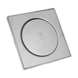RALO QUADRADO CLICK INOX 15X15CM 42792 J.J.M. GREL... - Rabelo Materiais Para Construção