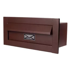 CAIXA DE CORRESPONDÊNCIA INOX PEQUENA 15X30CM CORT... - Rabelo Materiais Para Construção
