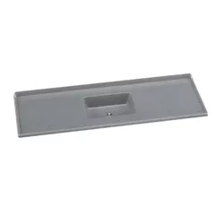 PIA SINTÉTICA STANDARD GRANITADA 160X50CM CINZA 50... - Rabelo Materiais Para Construção