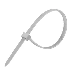 ABRAÇADEIRA NYLON BRANCA 4,8X400MM BRASFORT - Rabelo Materiais Para Construção