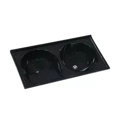 TANQUE SINTÉTICO GRANITADO DUPLO Nº 1 100X51CM PRE... - Rabelo Materiais Para Construção