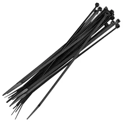 ABRAÇADEIRA NYLON PRETA 4.8X200 FOXLUX - Rabelo Materiais Para Construção