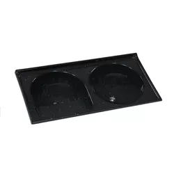 TANQUE SINTÉTICO GRANITADO DUPLO Nº 2 110X55CM PRE... - Rabelo Materiais Para Construção