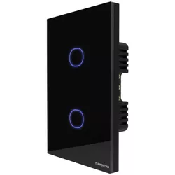 INTERRUPTOR 2 TECLAS SMART ONNE PRETO 10A BIVOLT 5... - Rabelo Materiais Para Construção