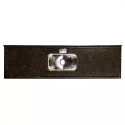 PIA COM CUBA INOX VENTURINI MAX 2,00X57 VERDE UBAT... - Rabelo Materiais Para Construção
