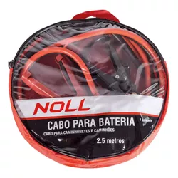 CABO PARA BATERIA 400A 2,5 METROS 324,0001 NOLL - Rabelo Materiais Para Construção