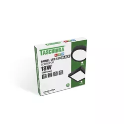 PAINEL LED QUADRADO SOBREPOR 28X28 LUX 24W 6500K P... - Rabelo Materiais Para Construção