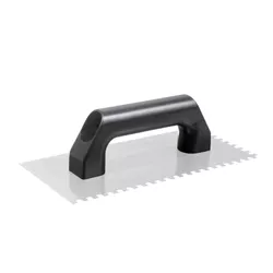 DESEMPENADEIRA AÇO DENTADA 10X10 CABO PLASTICO 609... - Rabelo Materiais Para Construção