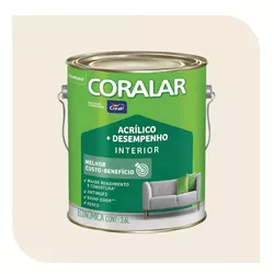 TINTA CORALAR ACRÍLICA MAIS DESEMPENHO BRANCO NEVE... - Rabelo Materiais Para Construção