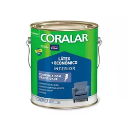 TINTA CORALAR LÁTEX MAIS ECONÔMICA BRANCO NEVE 3,6... - Rabelo Materiais Para Construção