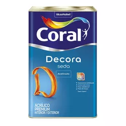 TINTA DECORA SEDA ACETINADA BRANCO NEVE 18 LTS 522... - Rabelo Materiais Para Construção