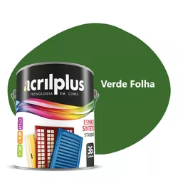 ESMALTE SINTÉTICO VERDE FOLHA 3,6 LTS ACRILPLUS - Rabelo Materiais Para Construção