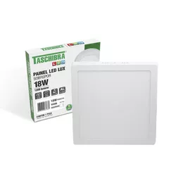 PAINEL LED QUADRADO SOBREPOR LUX 18W 4000K BIVOLT ... - Rabelo Materiais Para Construção